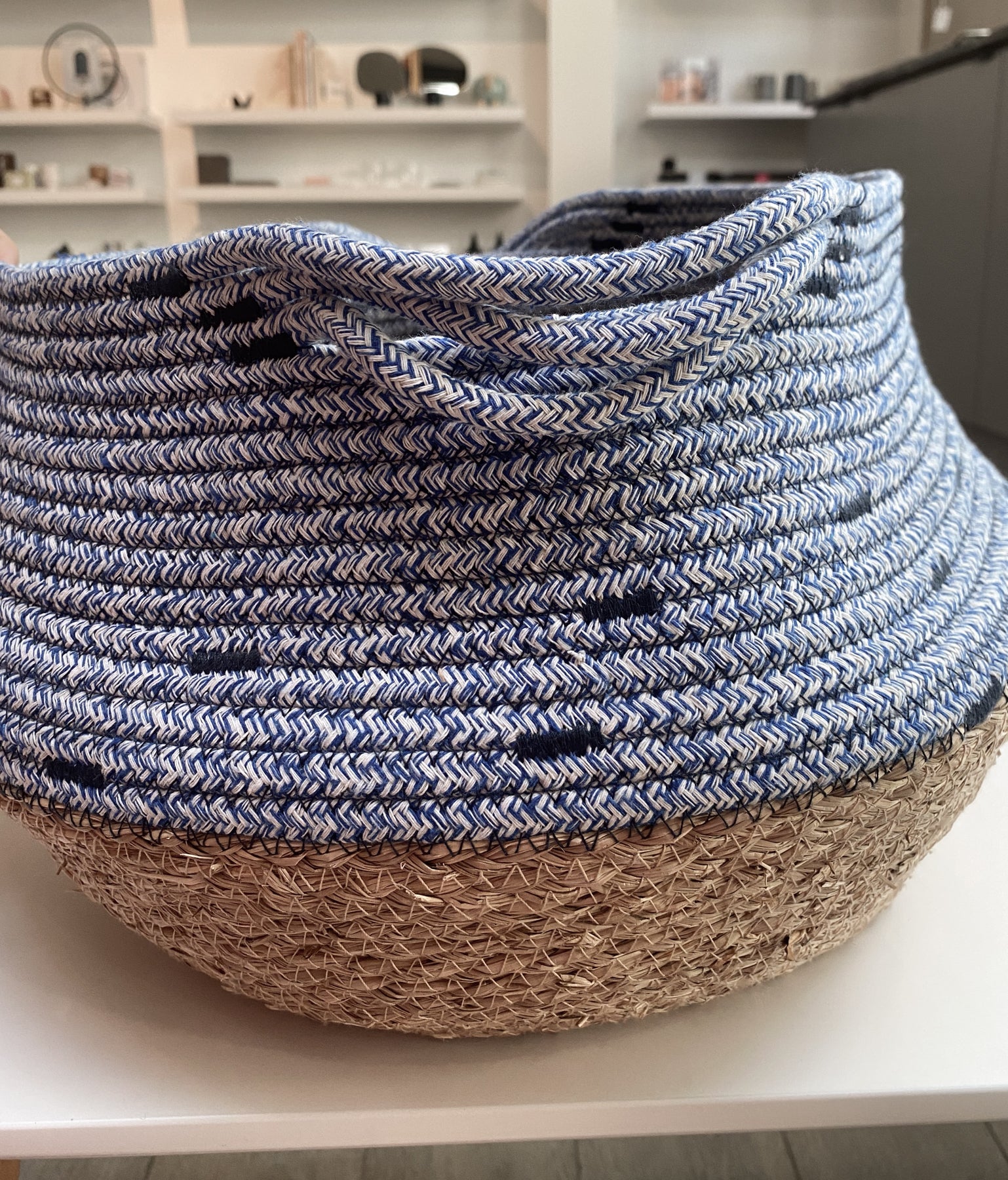 Jos Basket With Handles - Multicolor