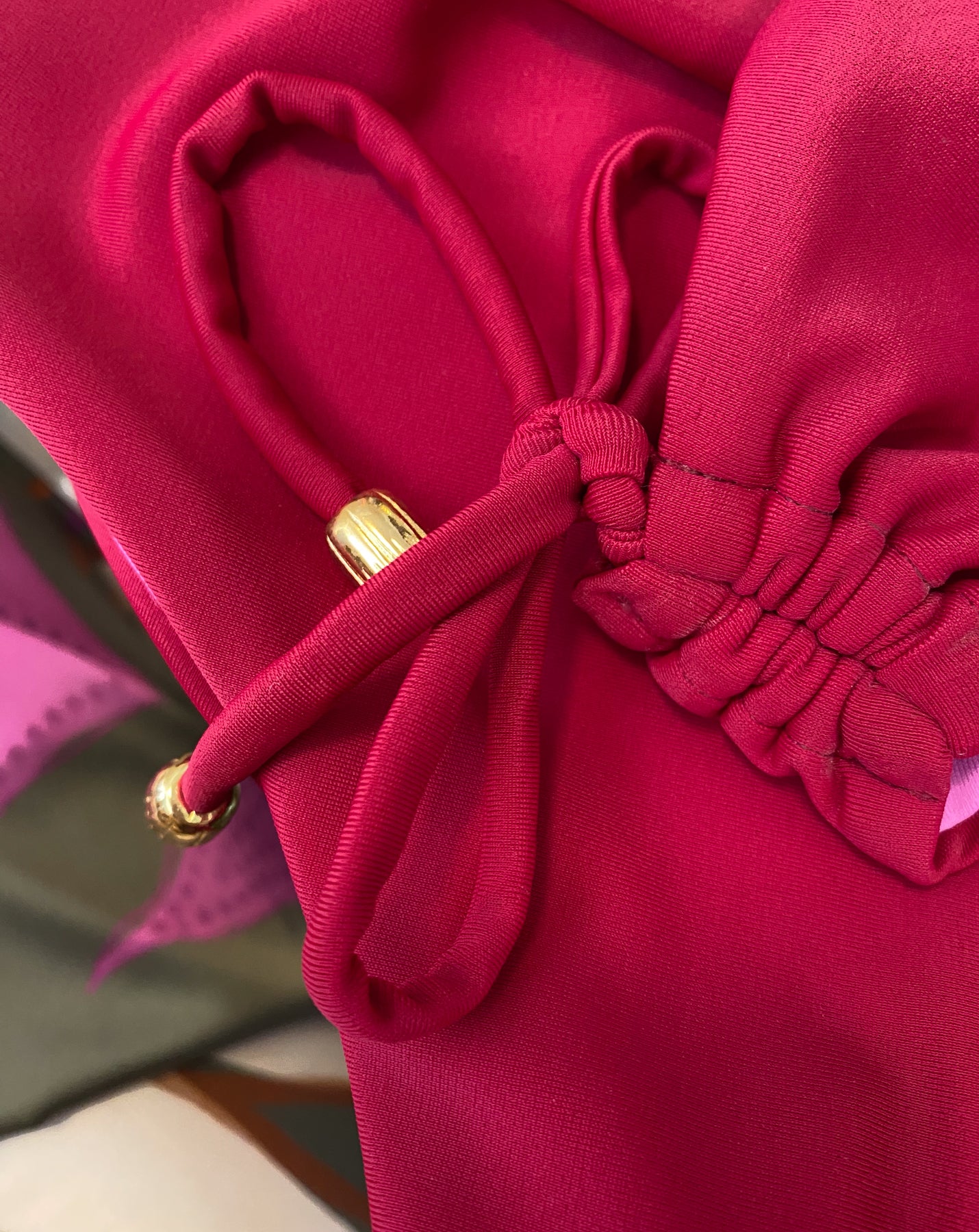 Color Mix Cheeky Bottom Rojo Vino - Xl