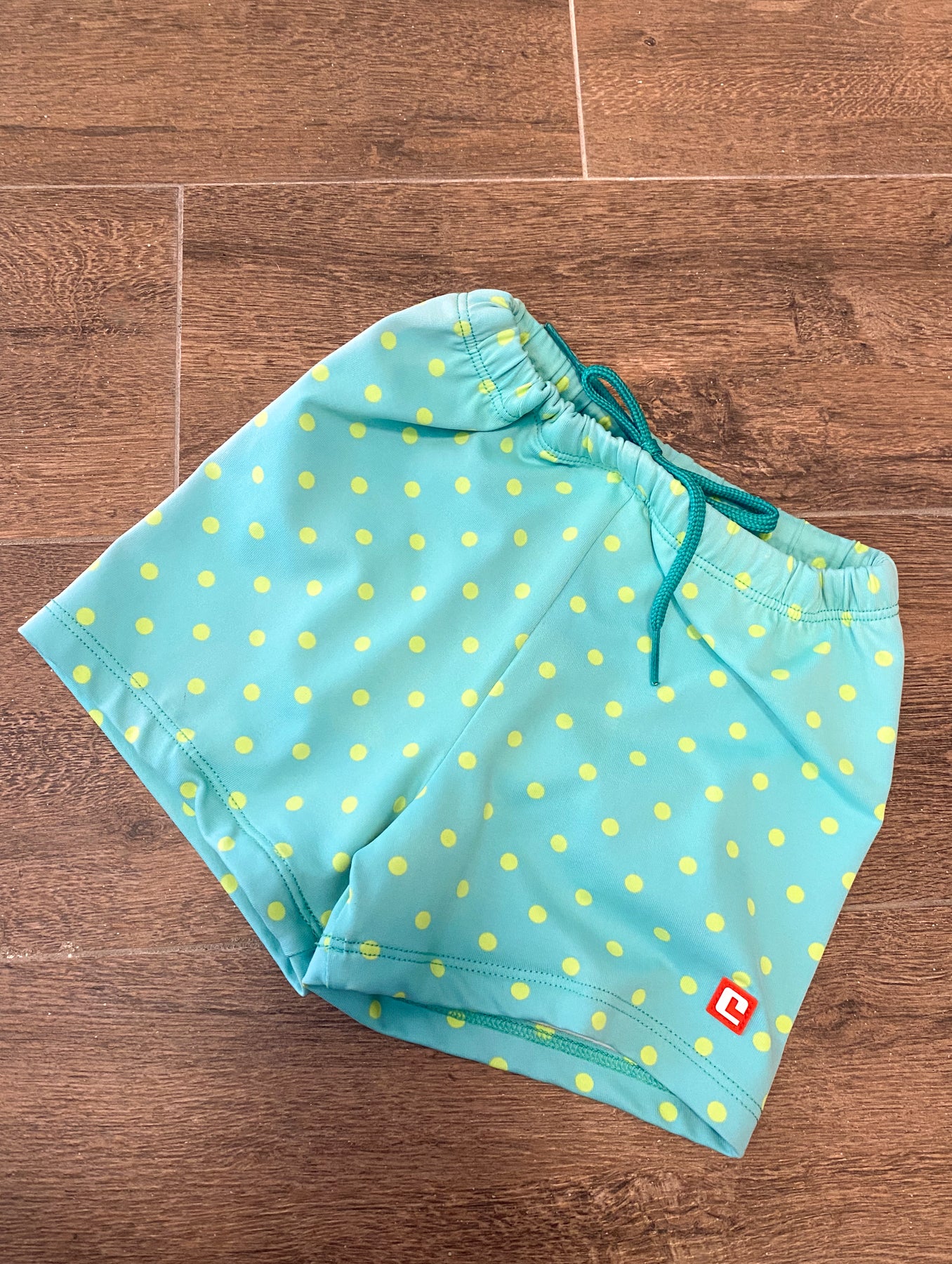 Green Polka Dot  Boy & Girl