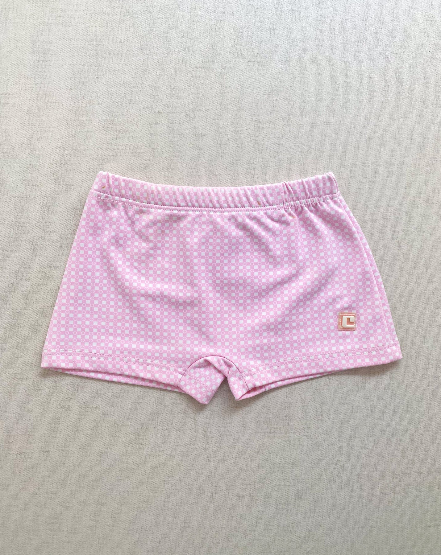 Miniature Squares and Circles Swimsuit