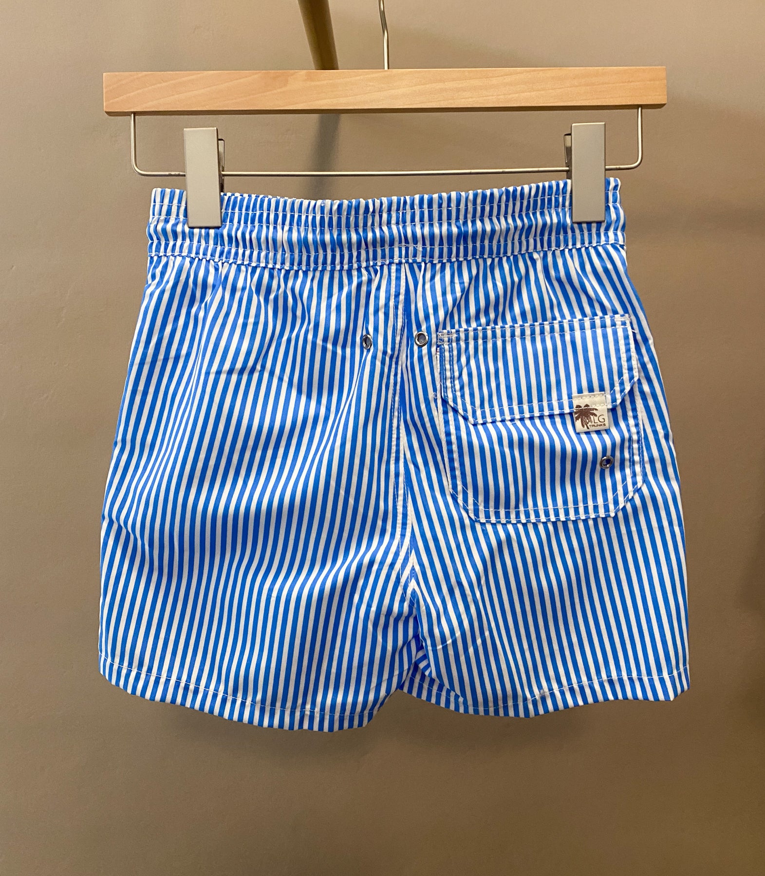 Trunks Celeste Blanco, talla 10