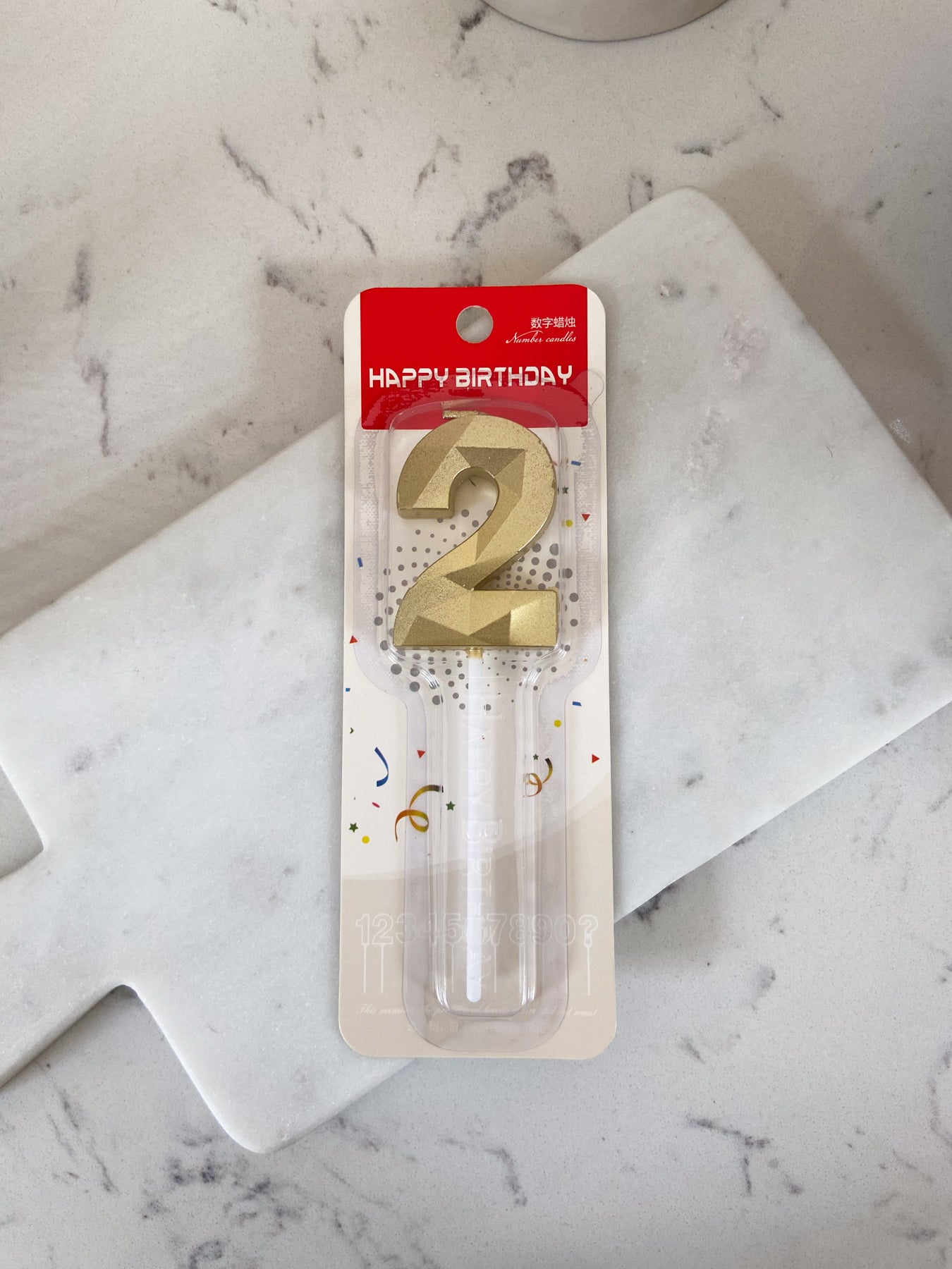 Numbr candles for your Birthday CAKE !
