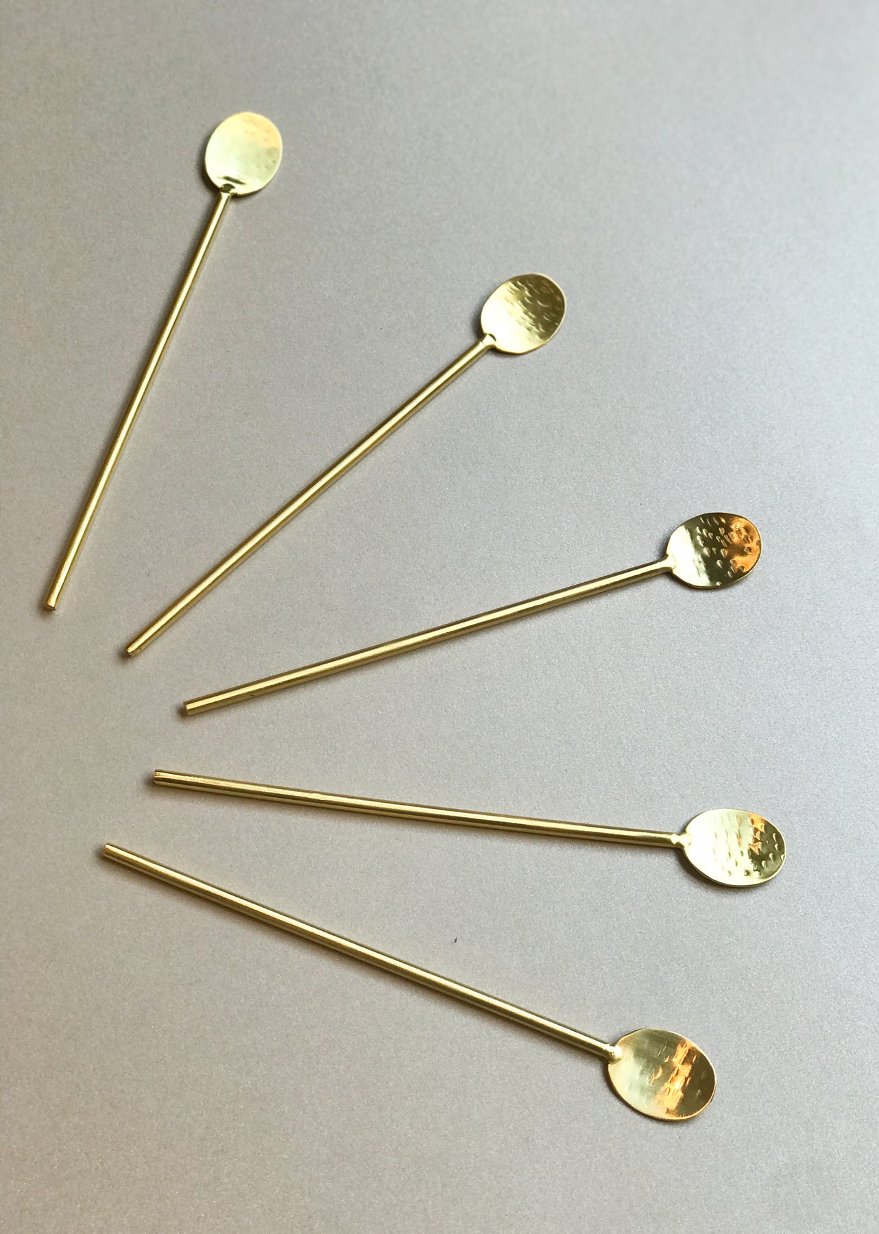 Golden Cocktail Spoon