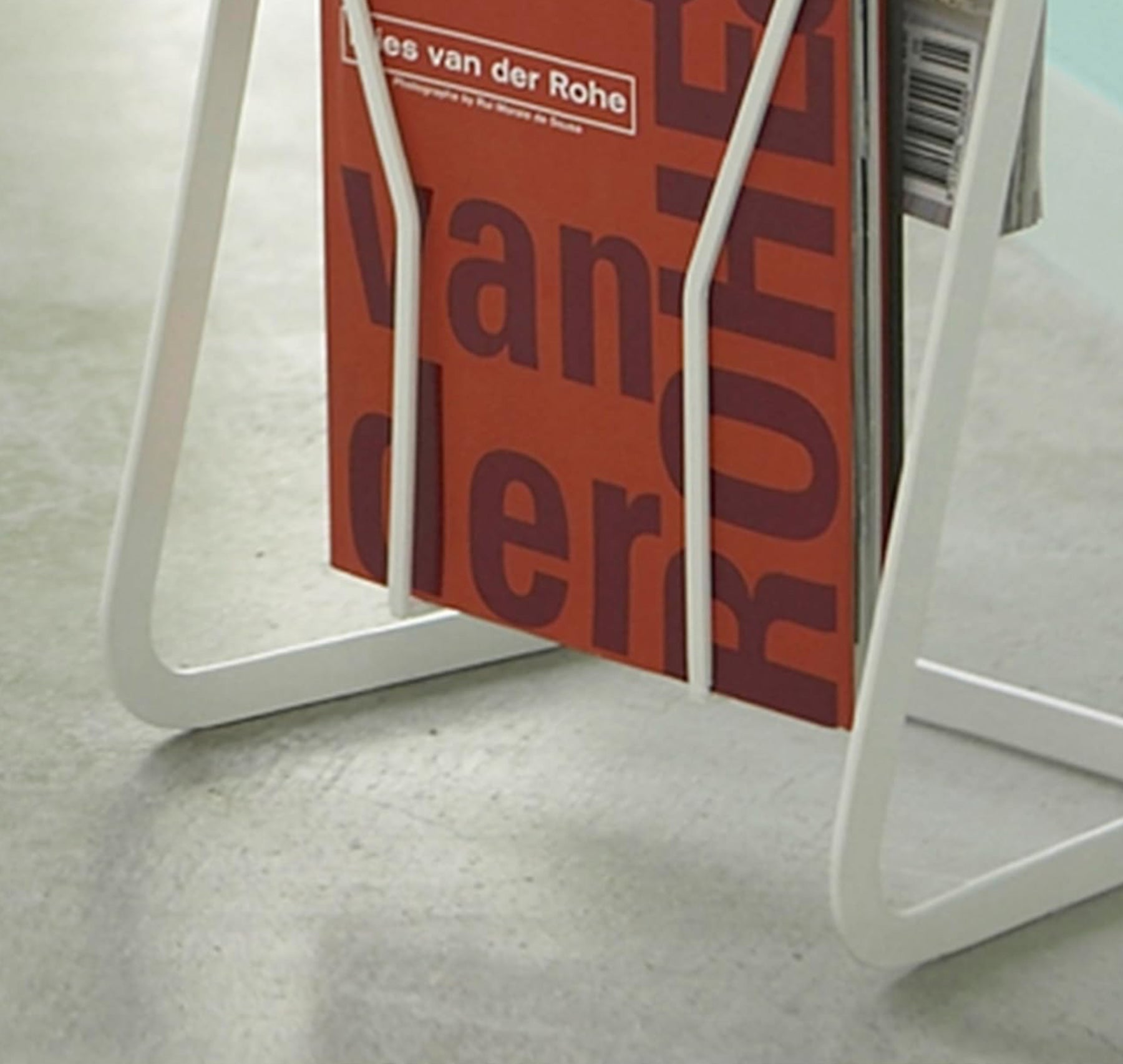 Tower - Magazine Stand - White