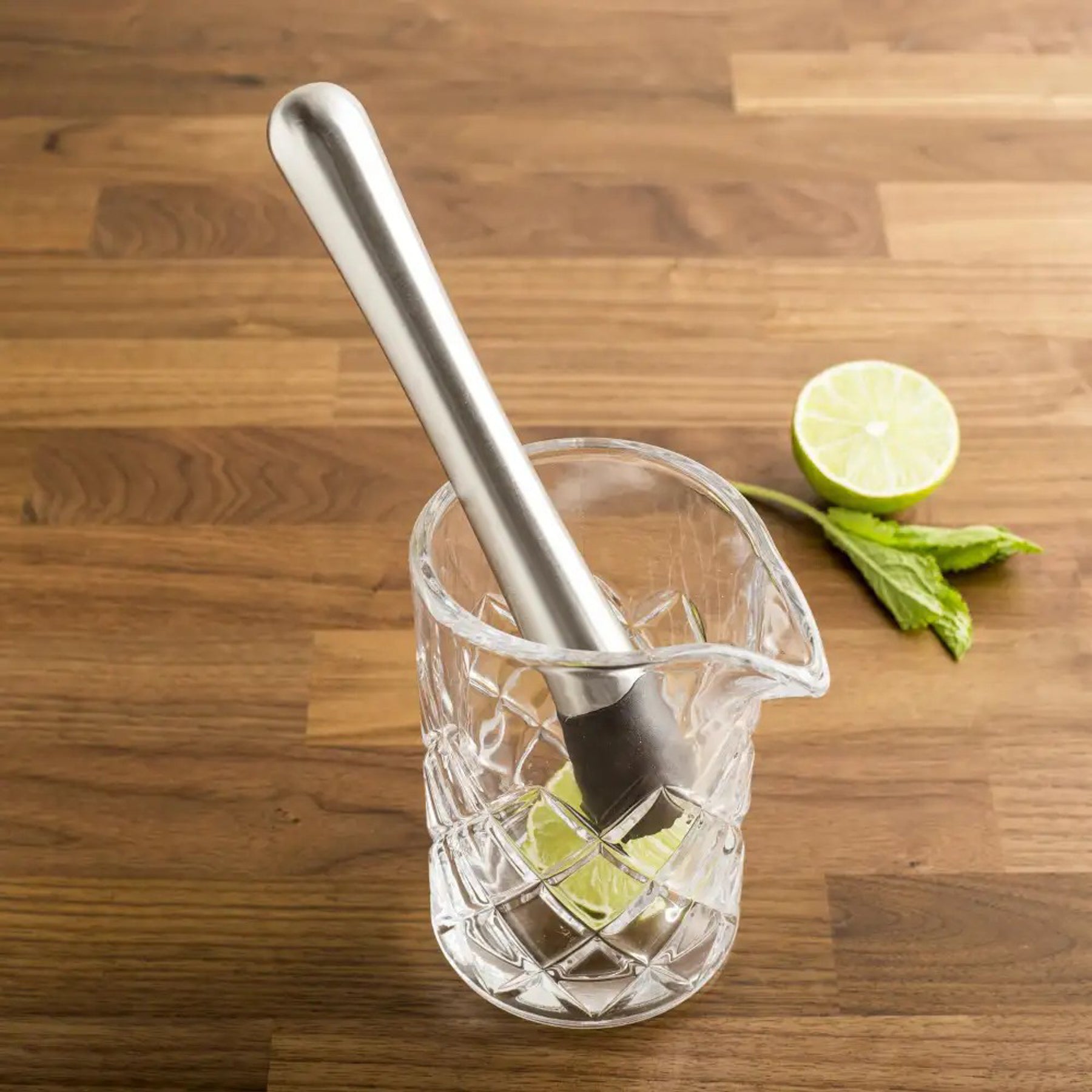 Sleek Stainless Steel Bar Muddler