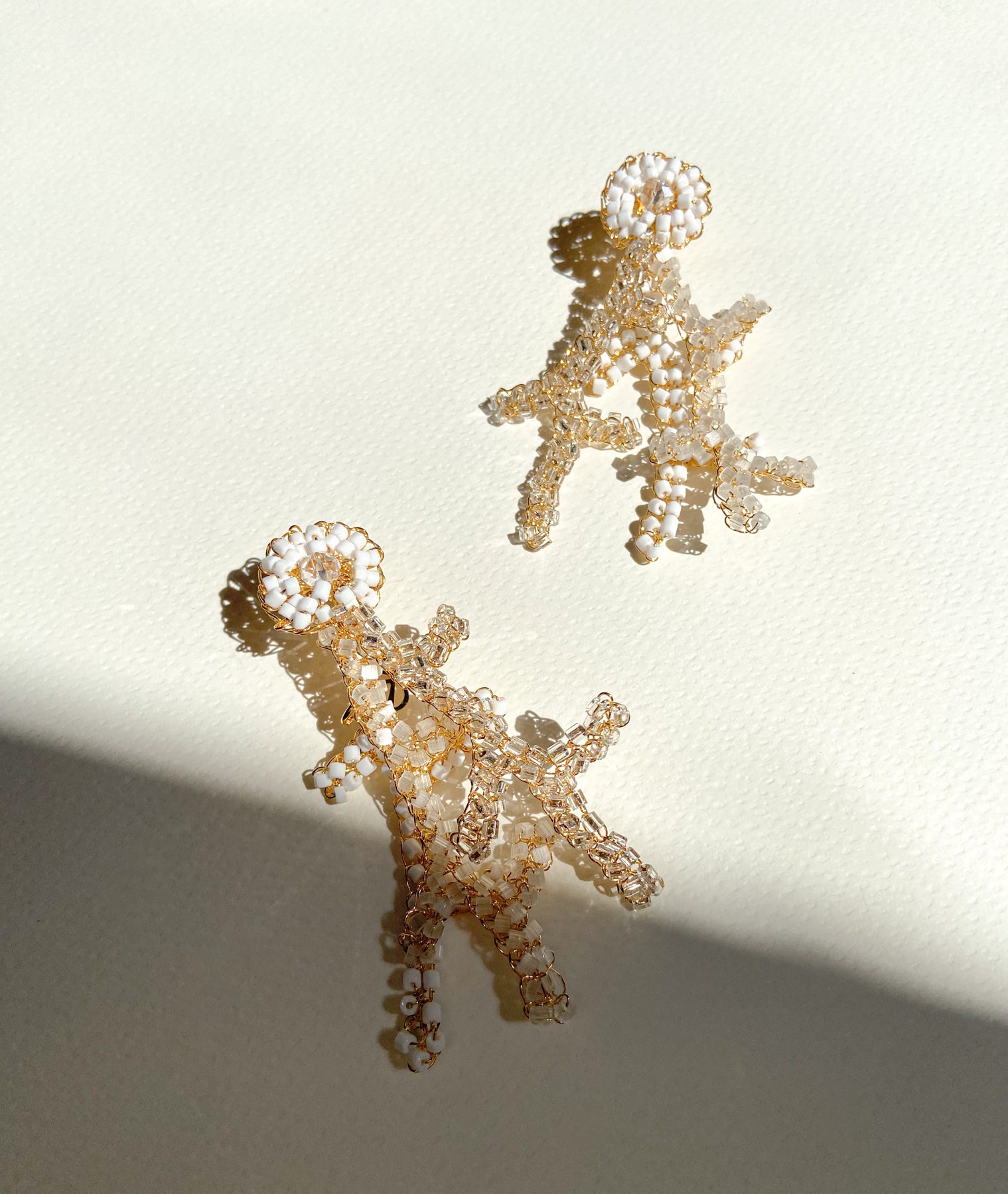 Coral Earrings
