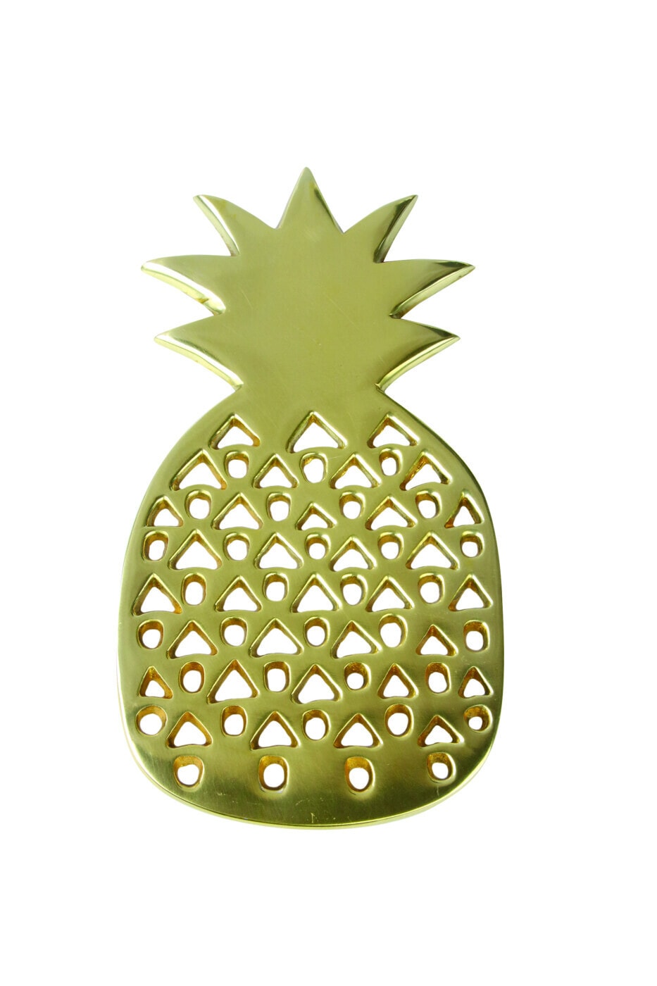 Gold Pineapple Trivet