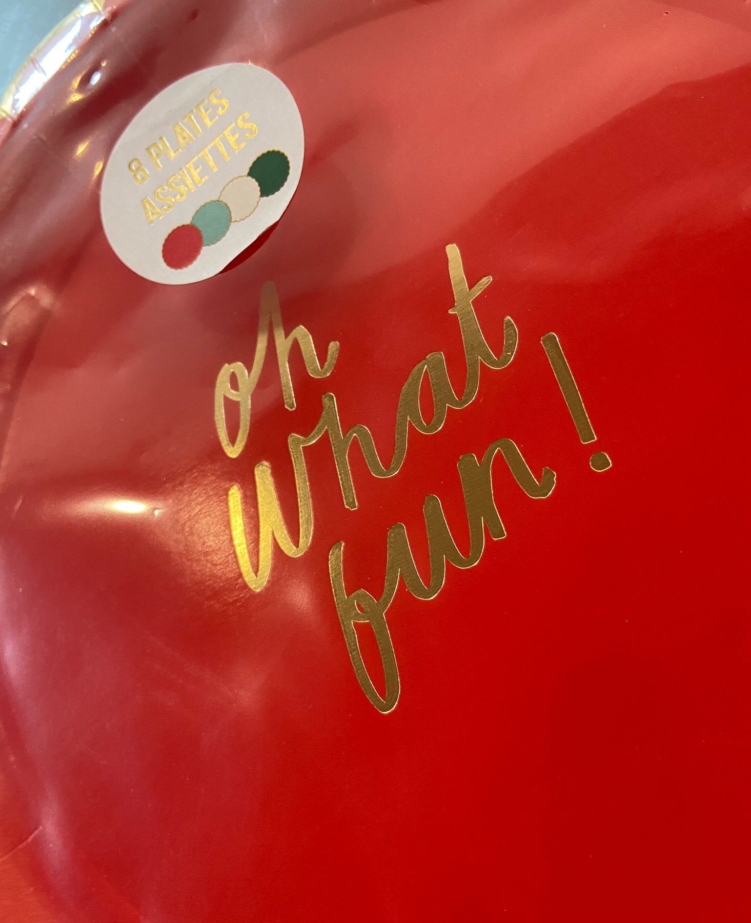 Christmas Paper Plates