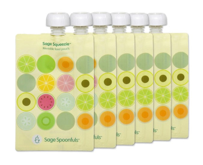 Fruit Squeezie 6 Pack for Kids