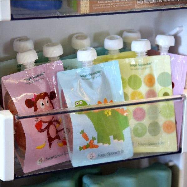 Fruit Squeezie 6 Pack for Kids