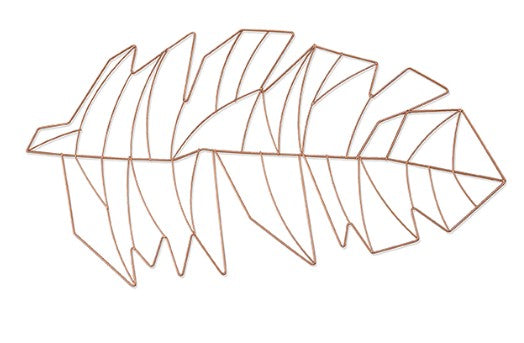 Frosted Metal Charger