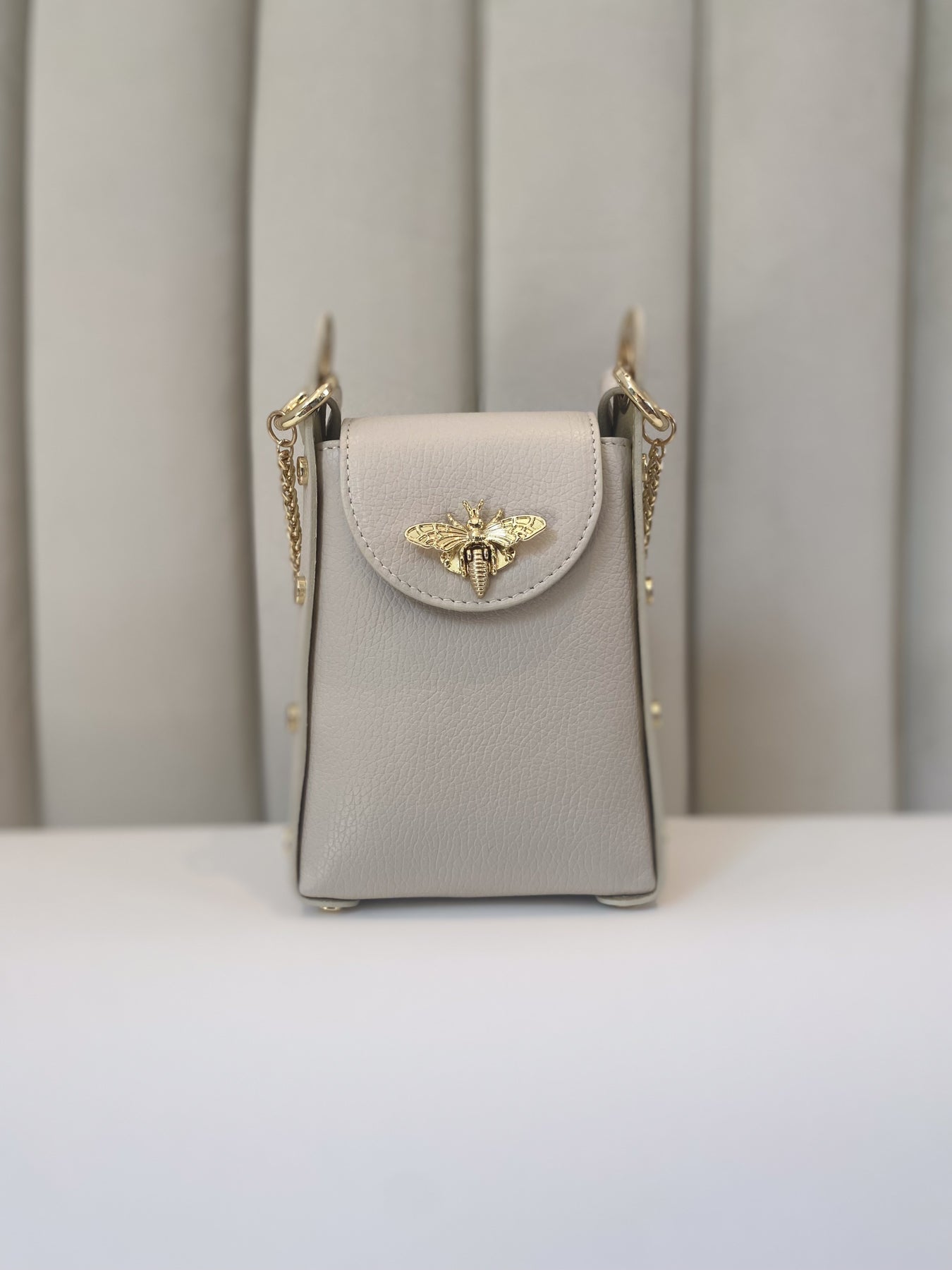 Cartera De Cuero Maia Skinny