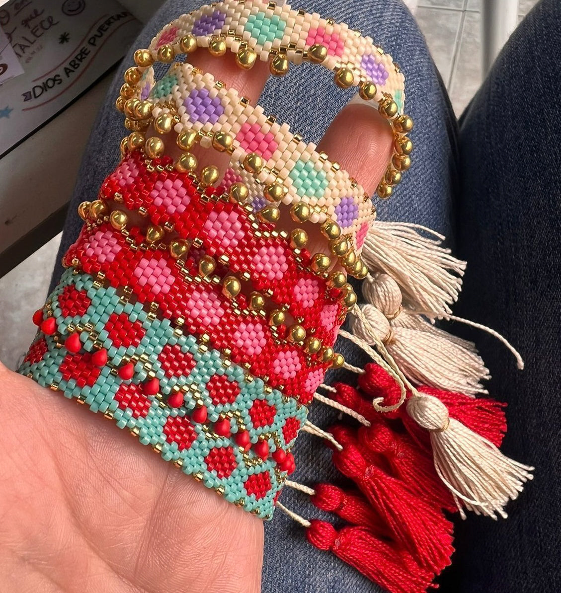 Pulsera Corazon Gotas