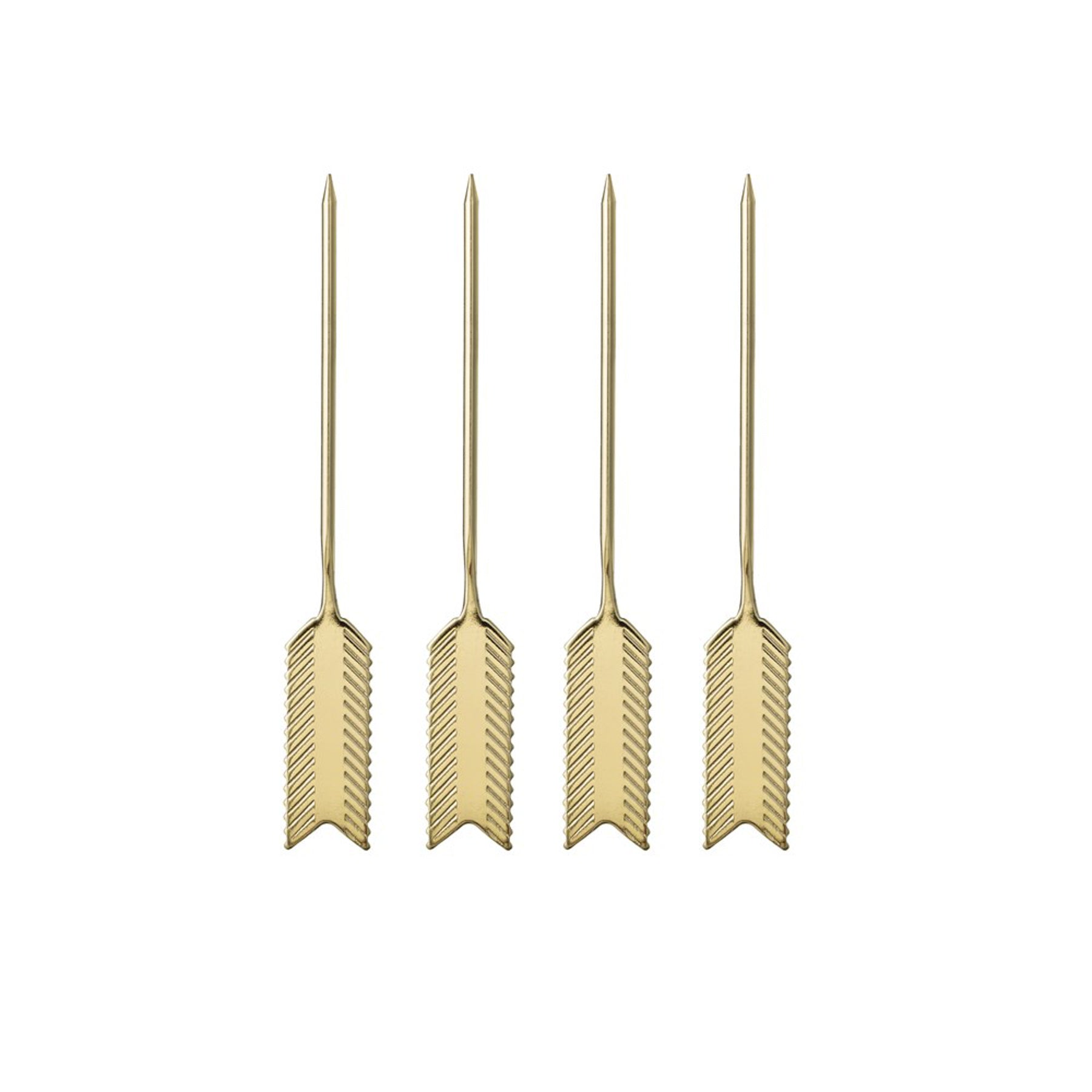 Stainless Steel Arrow Serving Picks -Set 4 Pinchos