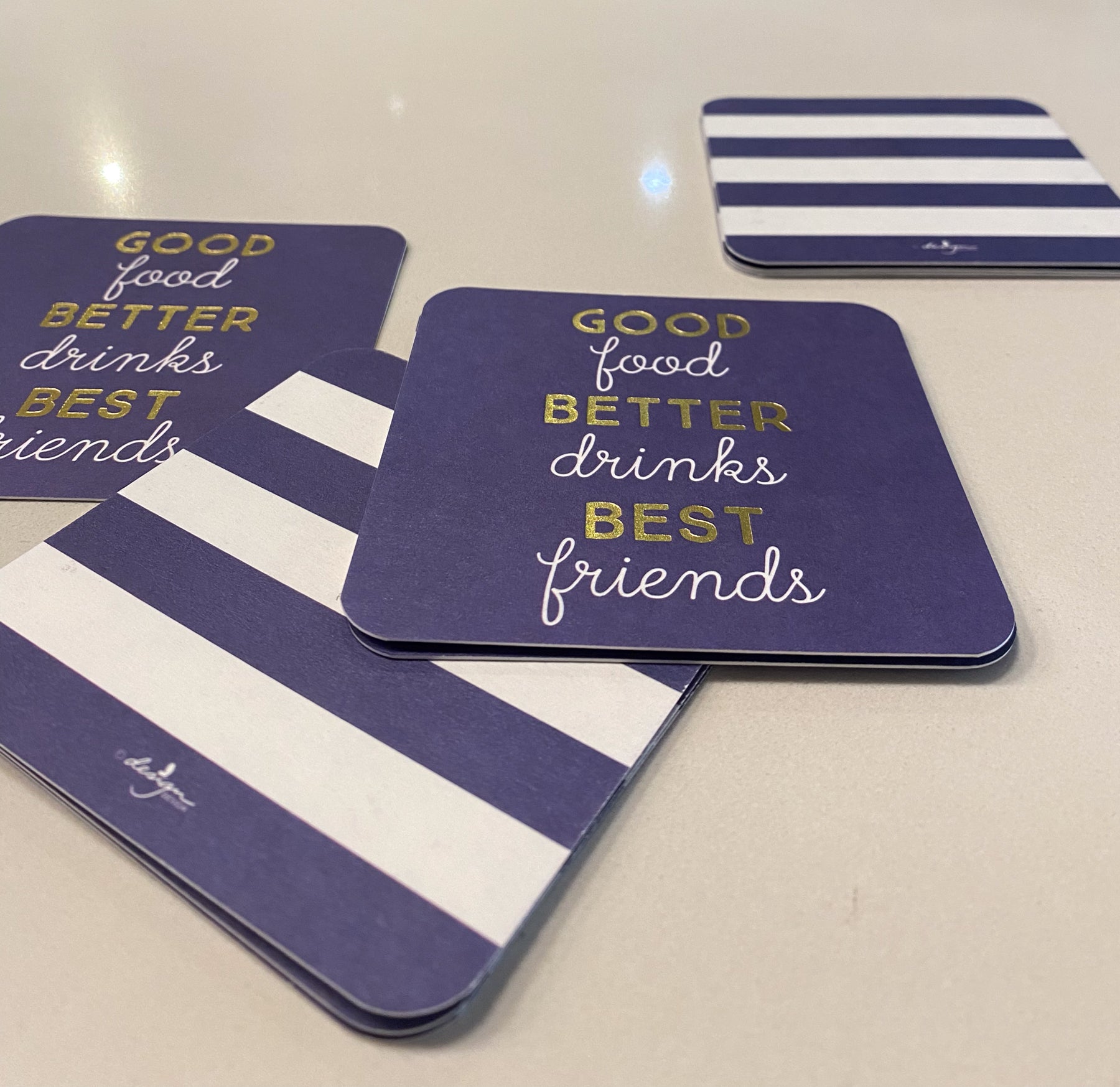 Designed Paper Coasts (10 pcs)