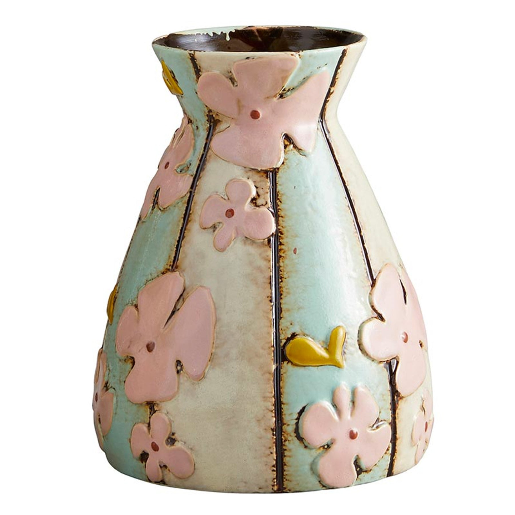 Vintage Floral Vase