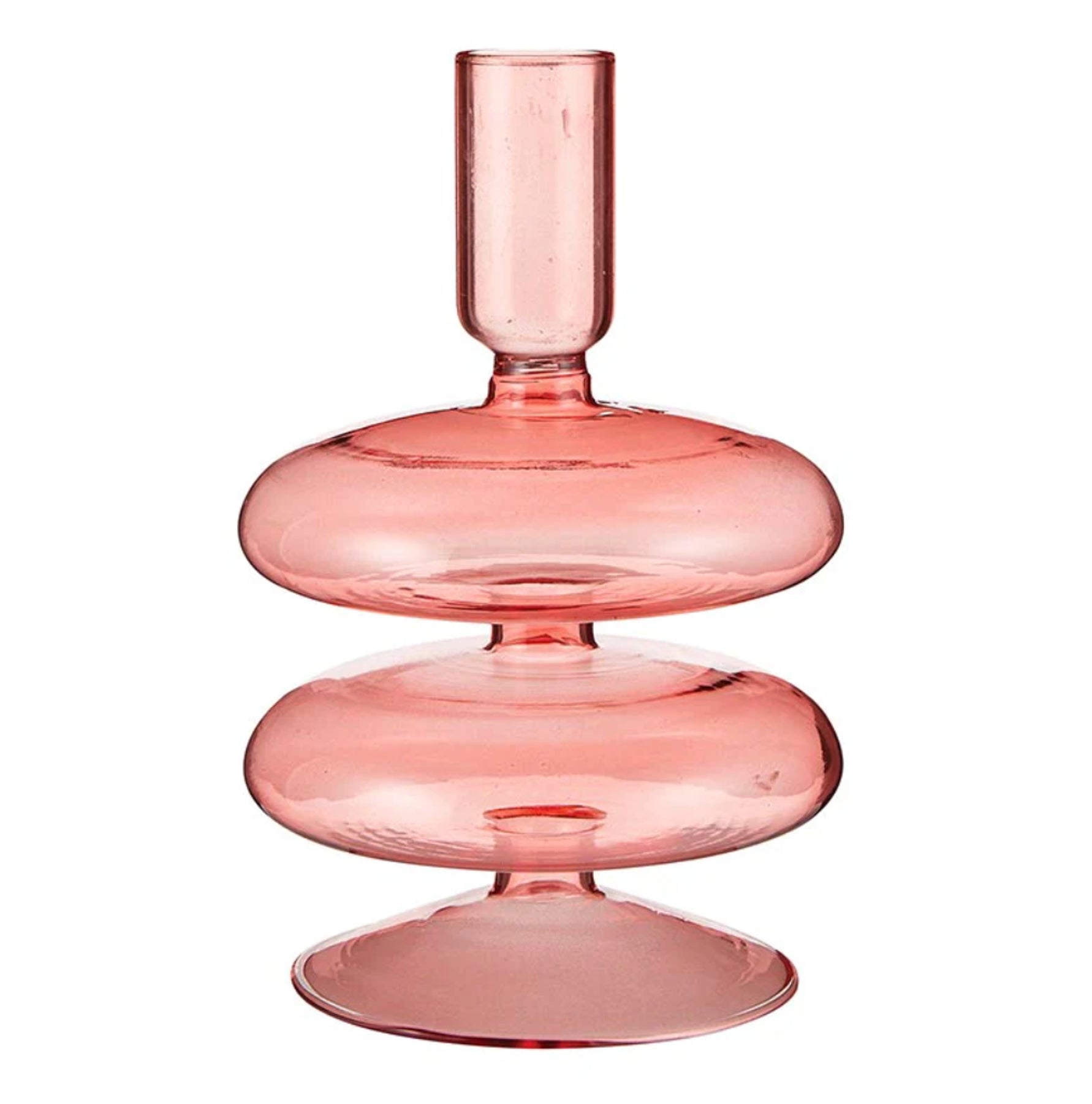 Glass Bud Vase + Candleholder