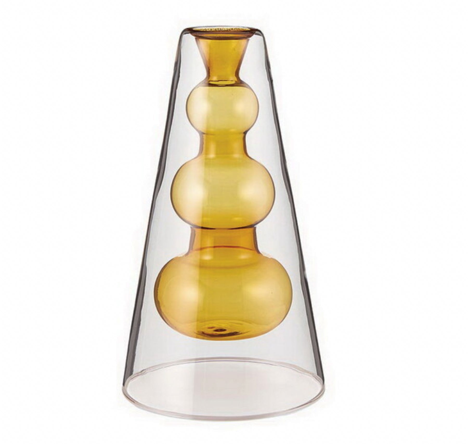 Glass Bud Vase + Candleholder