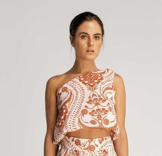 BLOUSE GIGI COPPER TUMACO