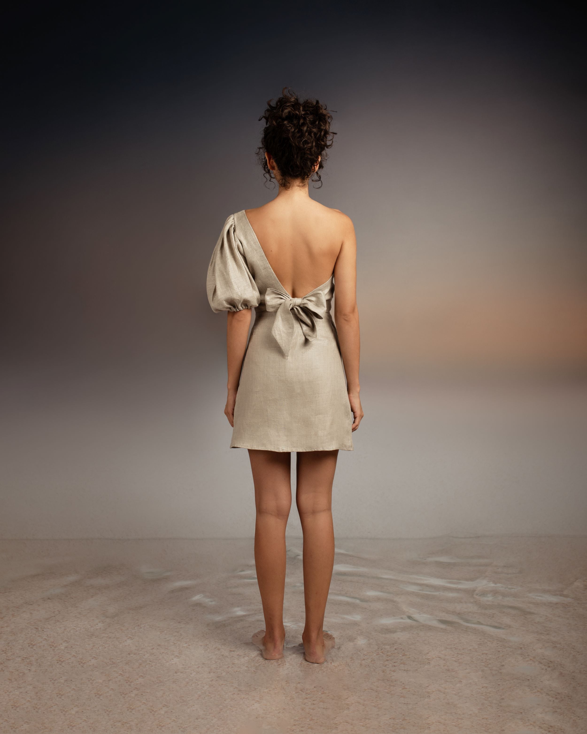 LINEN DRESS TUTTI KALUA