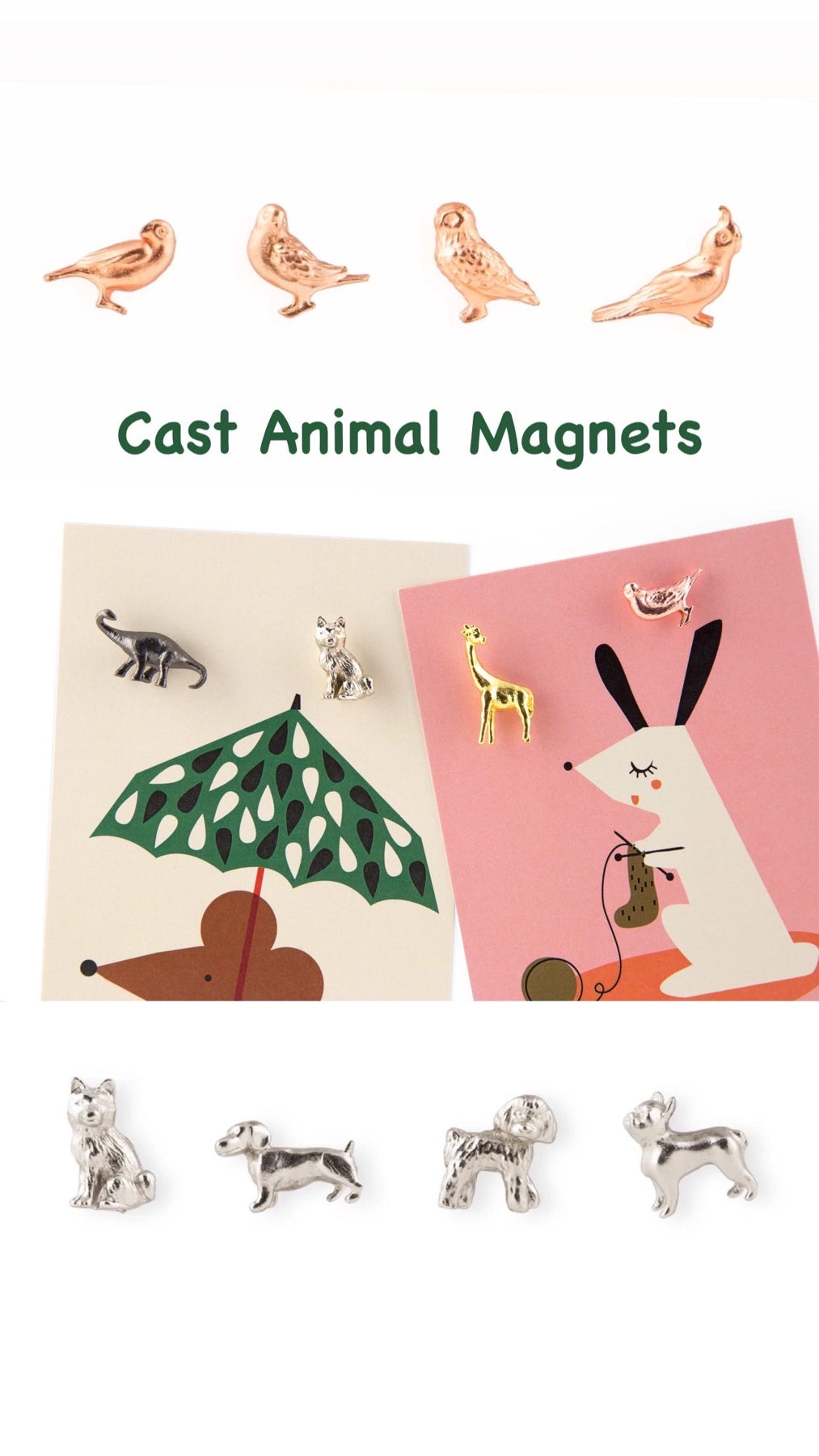 Mini Animal Magnets