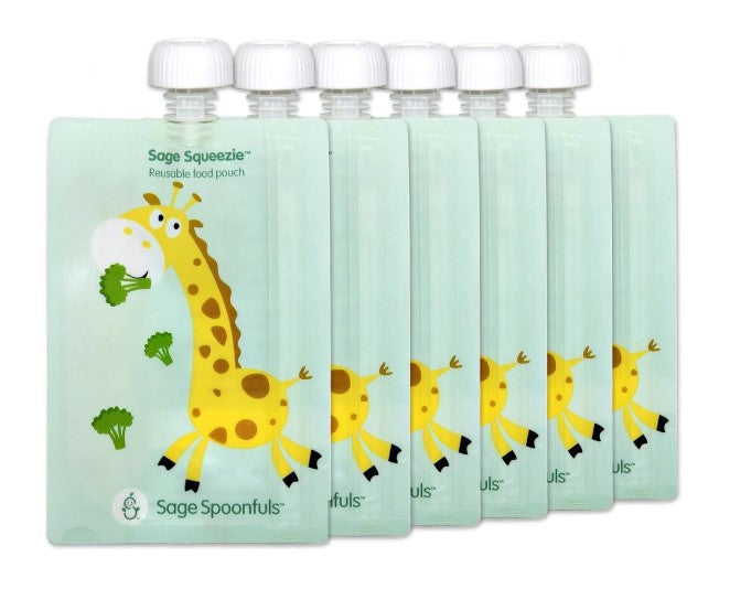 Fruit Squeezie 6 Pack for Kids