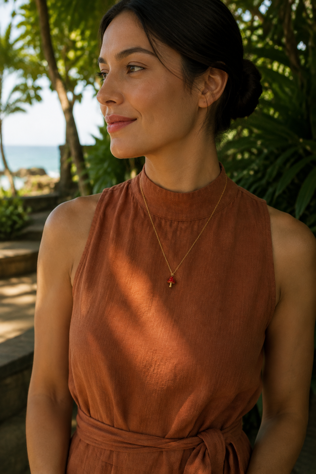 AXELLE NECKLACE MUSHROOM