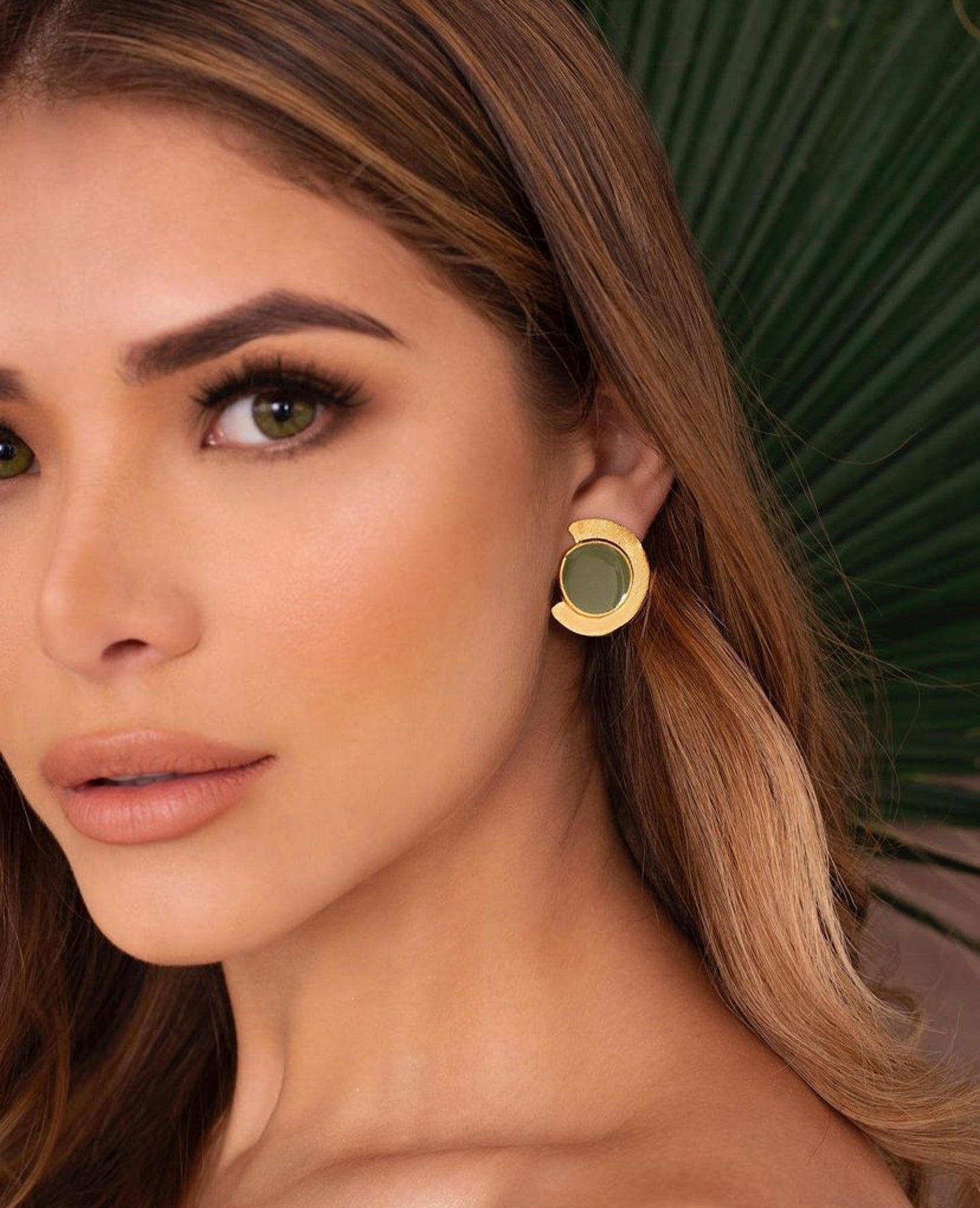 Magdalena Laquered Earrings