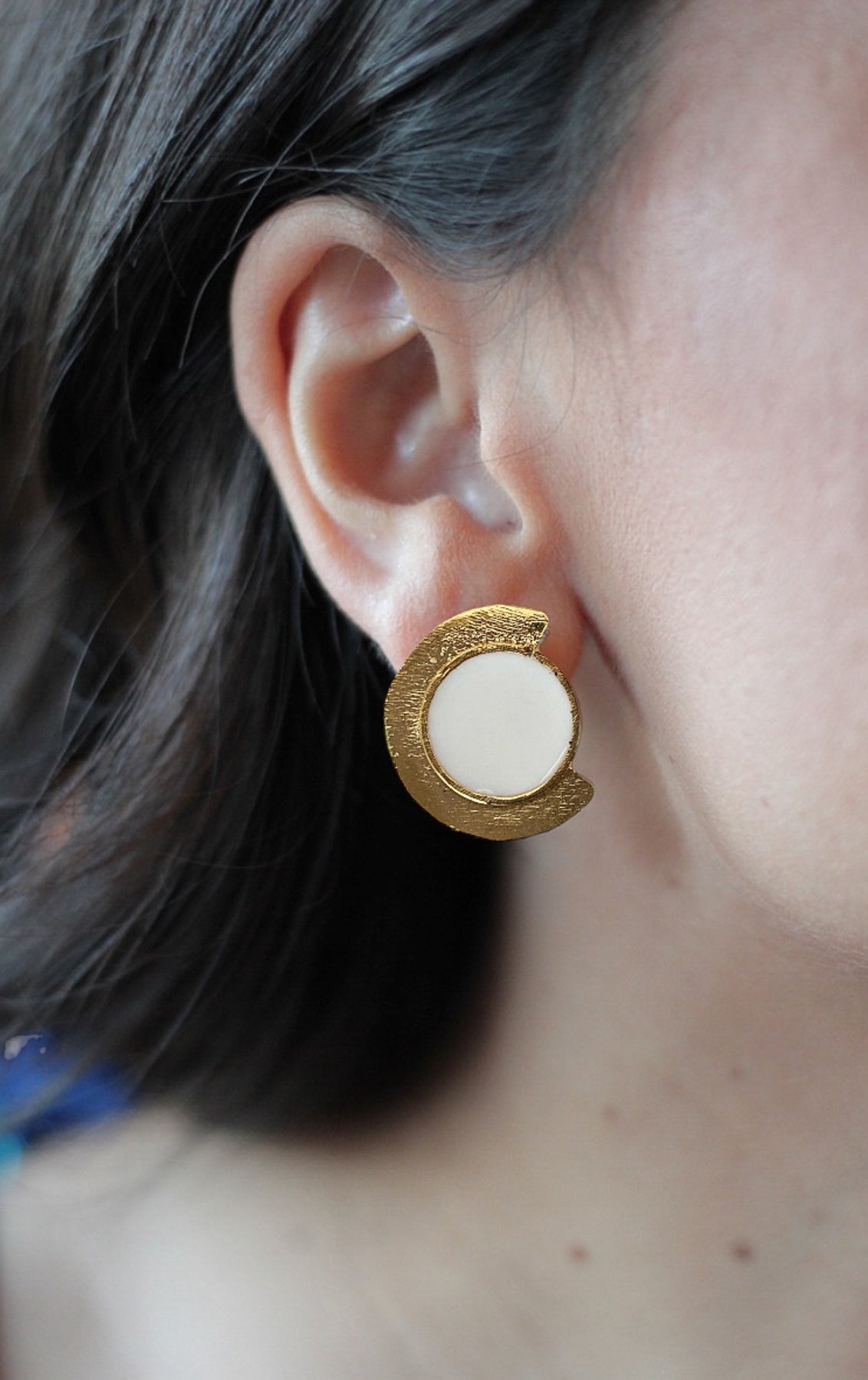 Magdalena Laquered Earrings