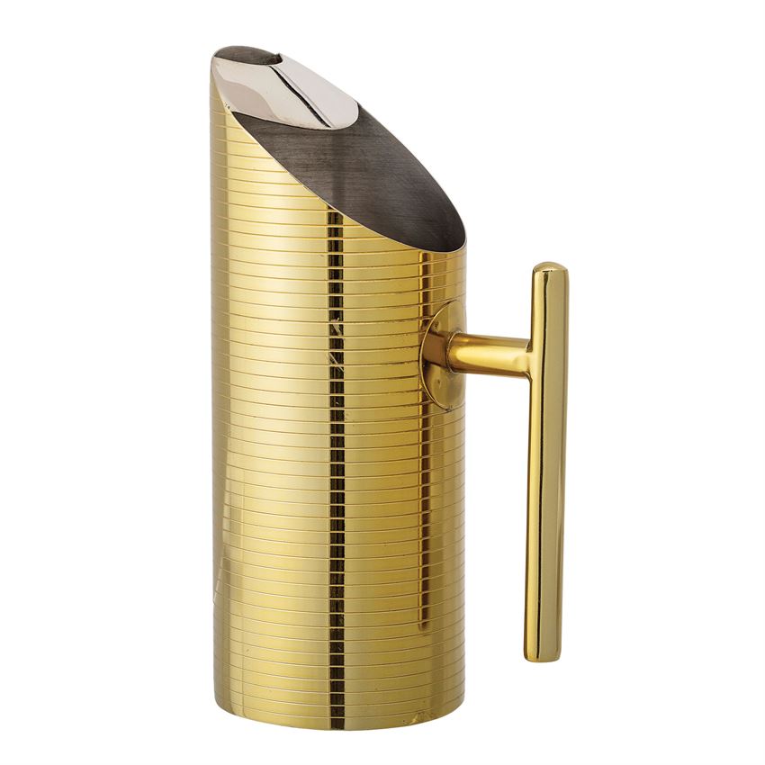 Stainless Steel Pitcher in Gold Finish