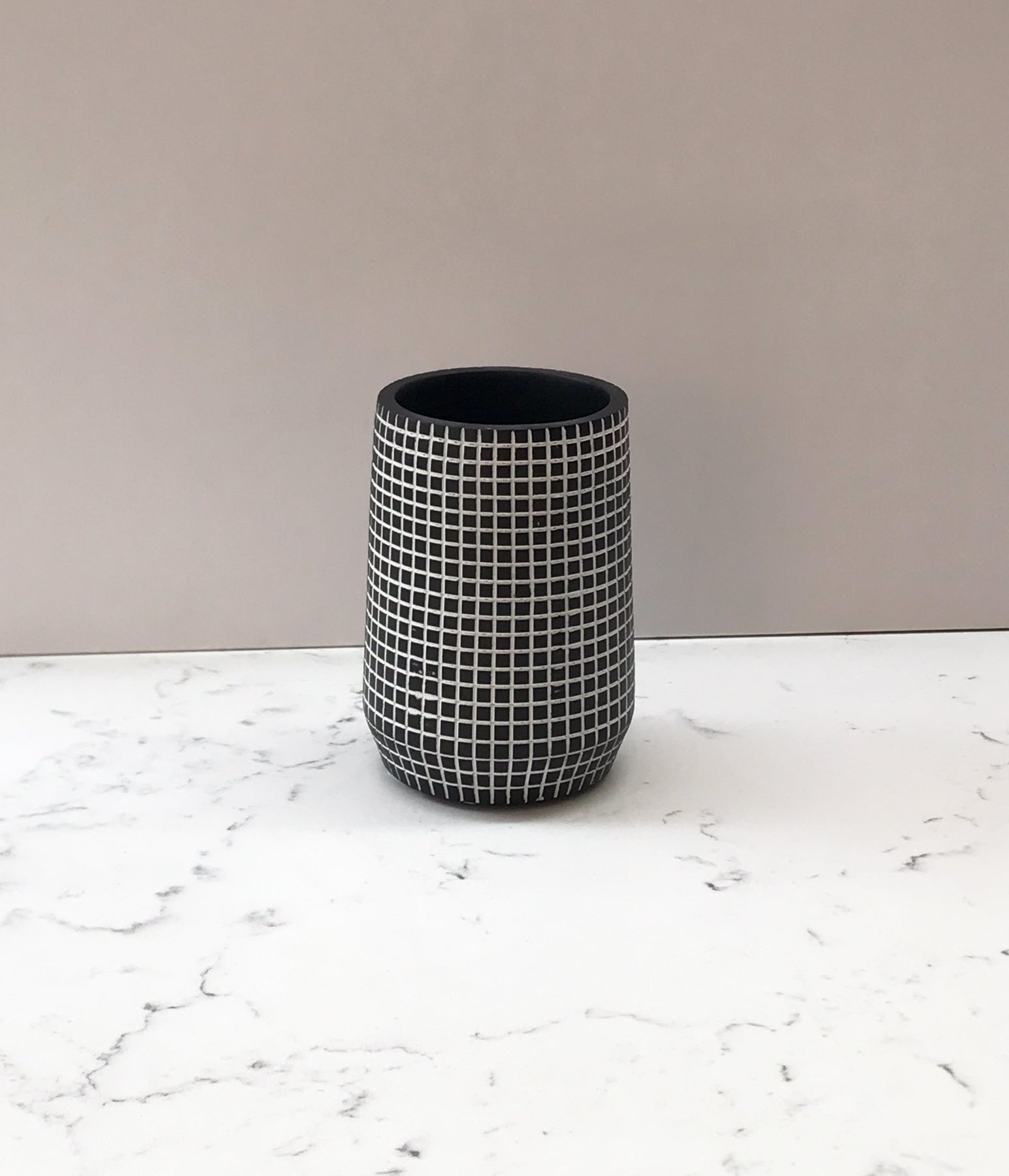 Brickwork Polyresin Tumbler