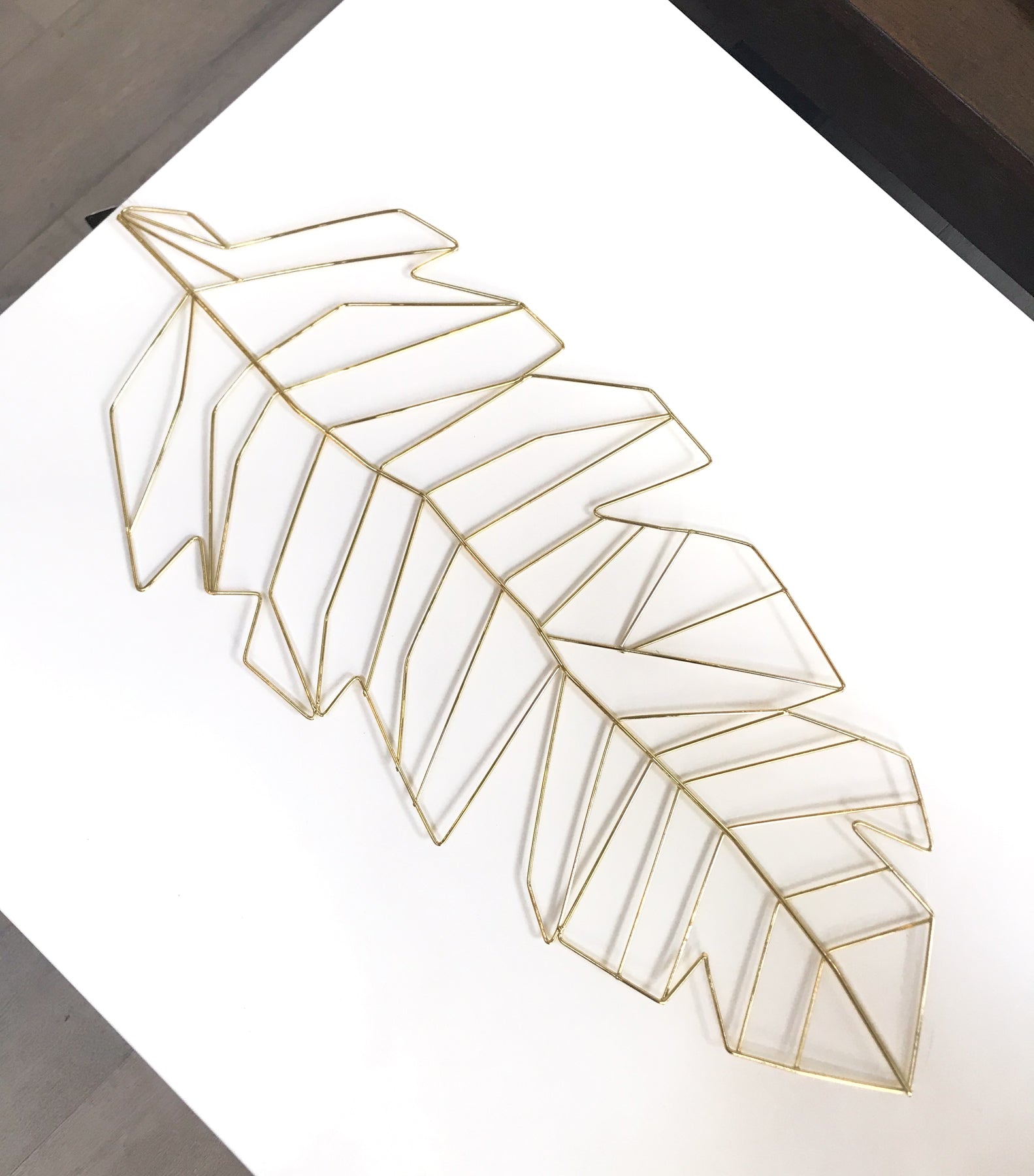 Frosted Metal Charger