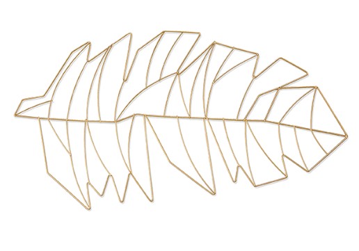 Frosted Metal Charger