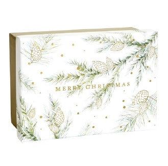 Golden Pinecone Boxed Cards