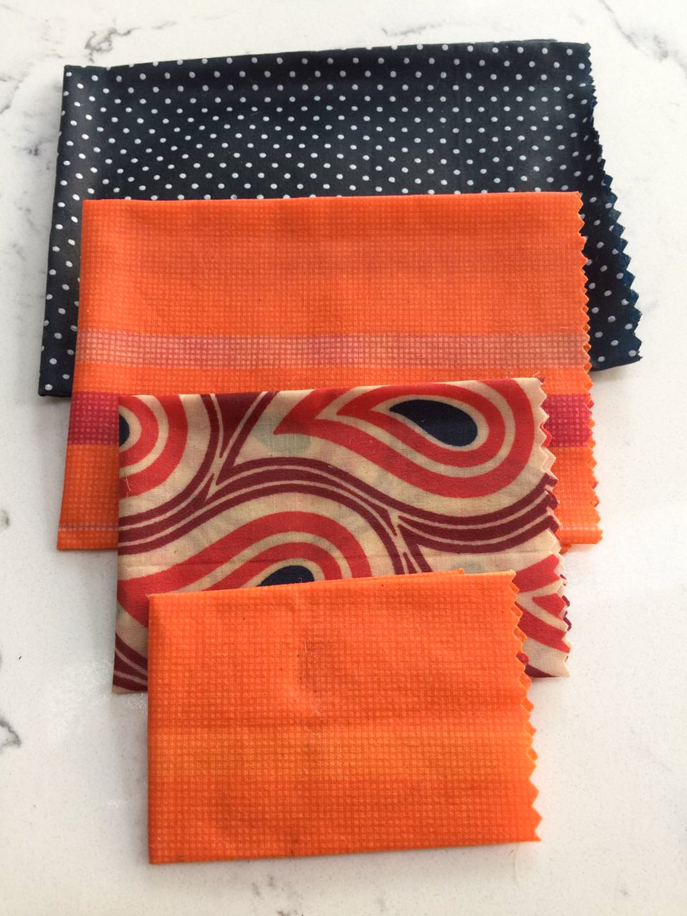 Wraps De Tela De Algodon Con Resina Y Cera de Abeja