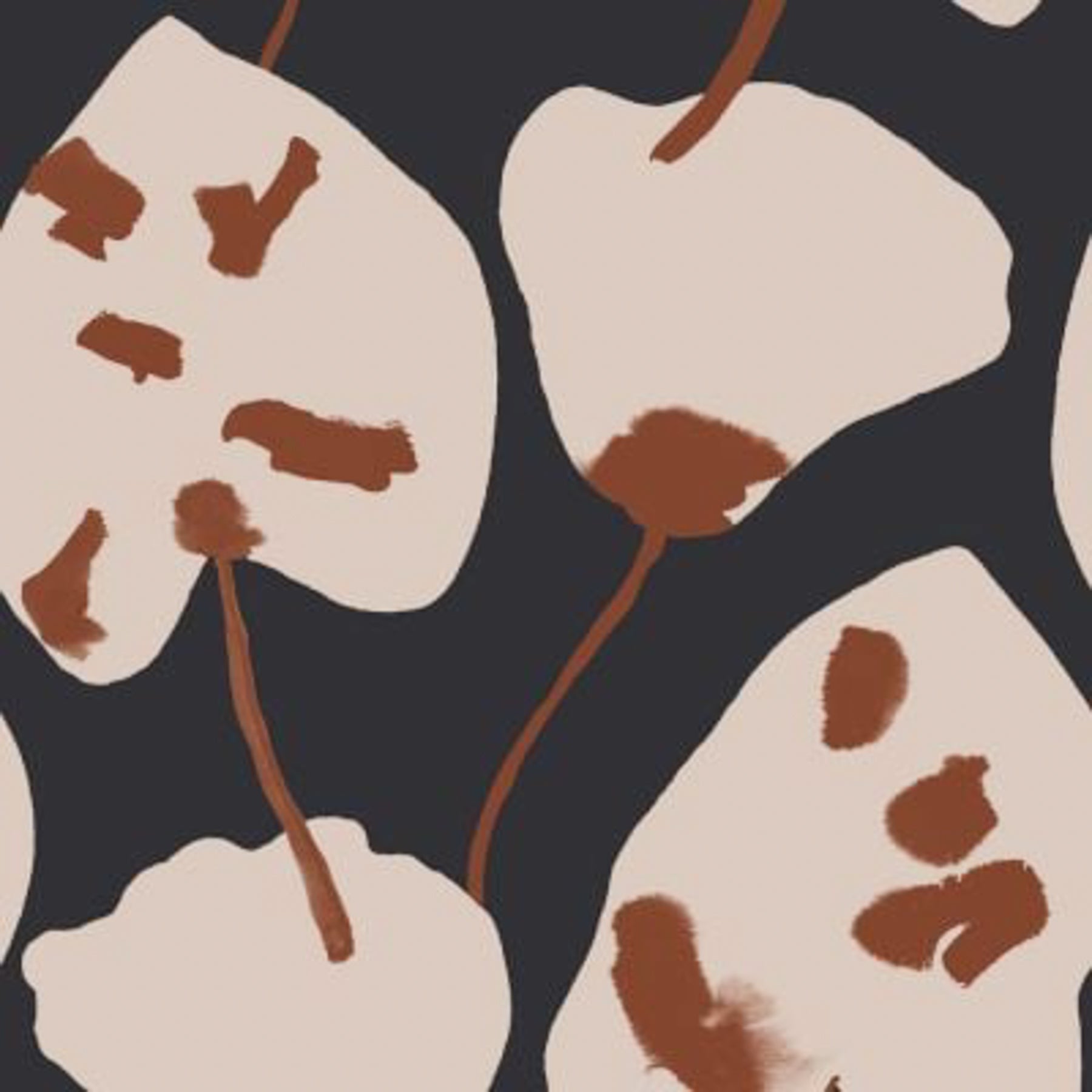 Urbane Impressions Painted Palm Wallpaper