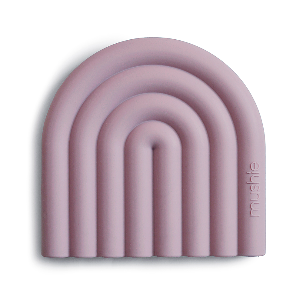 MORDEDOR MUSHIE TEETHER RAINBOW MAUVE