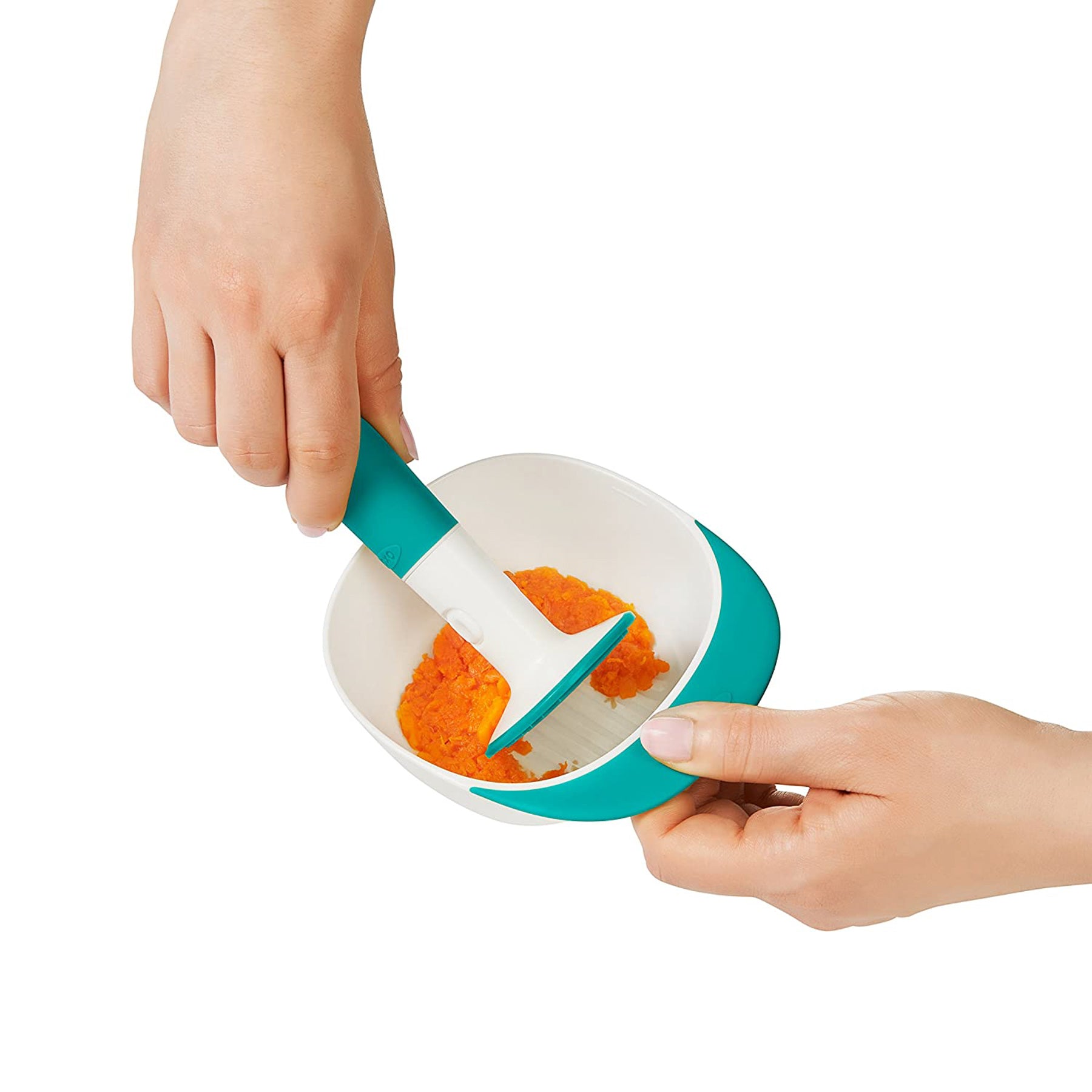Tot Food Masher Teal