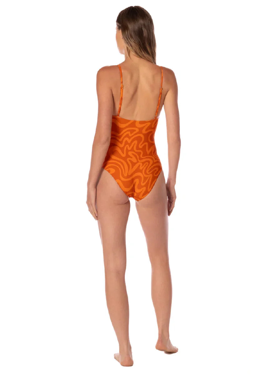 AMARO ORANGE ONE PIECE
