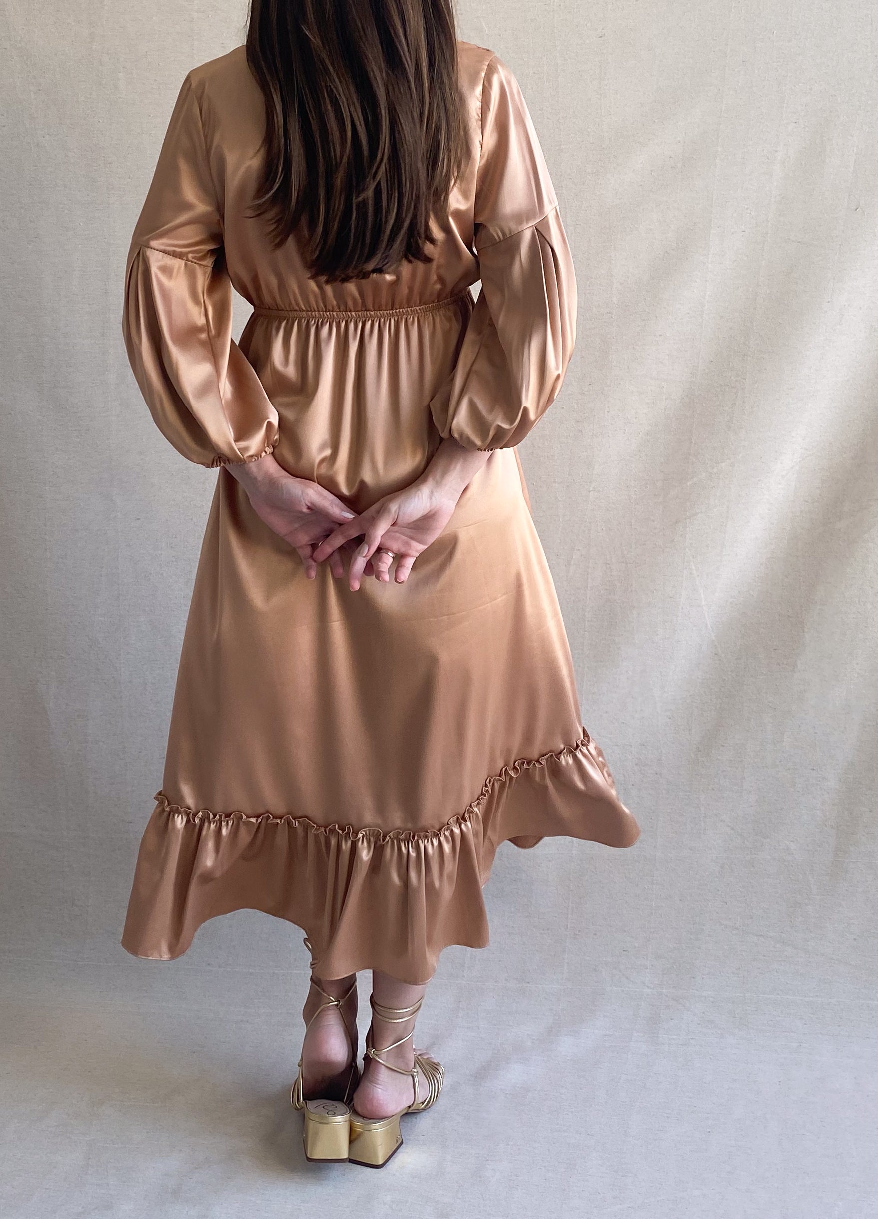 Odette Dress Beige