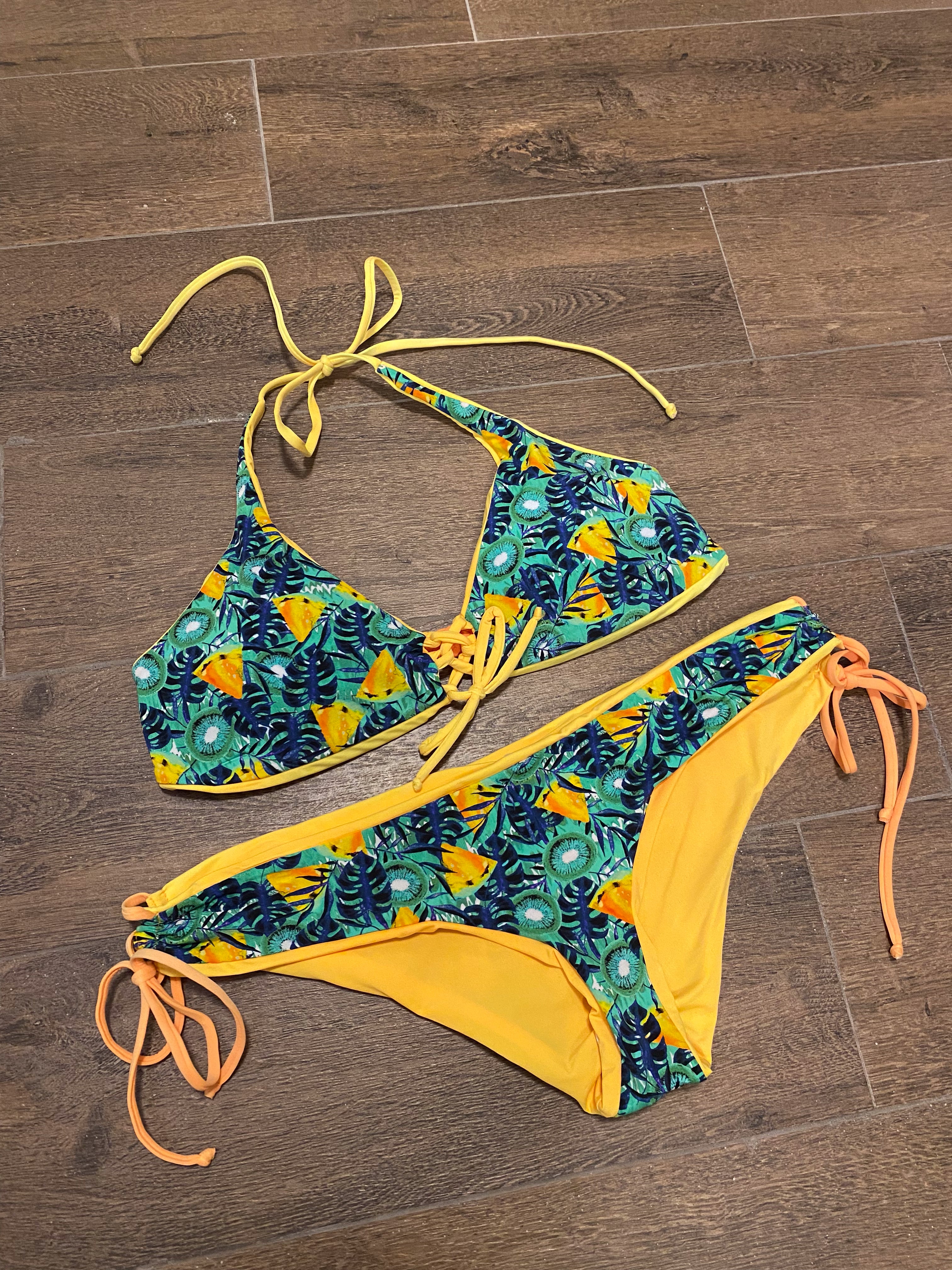 Swimsuit Bikini Triangulo Mesh - M