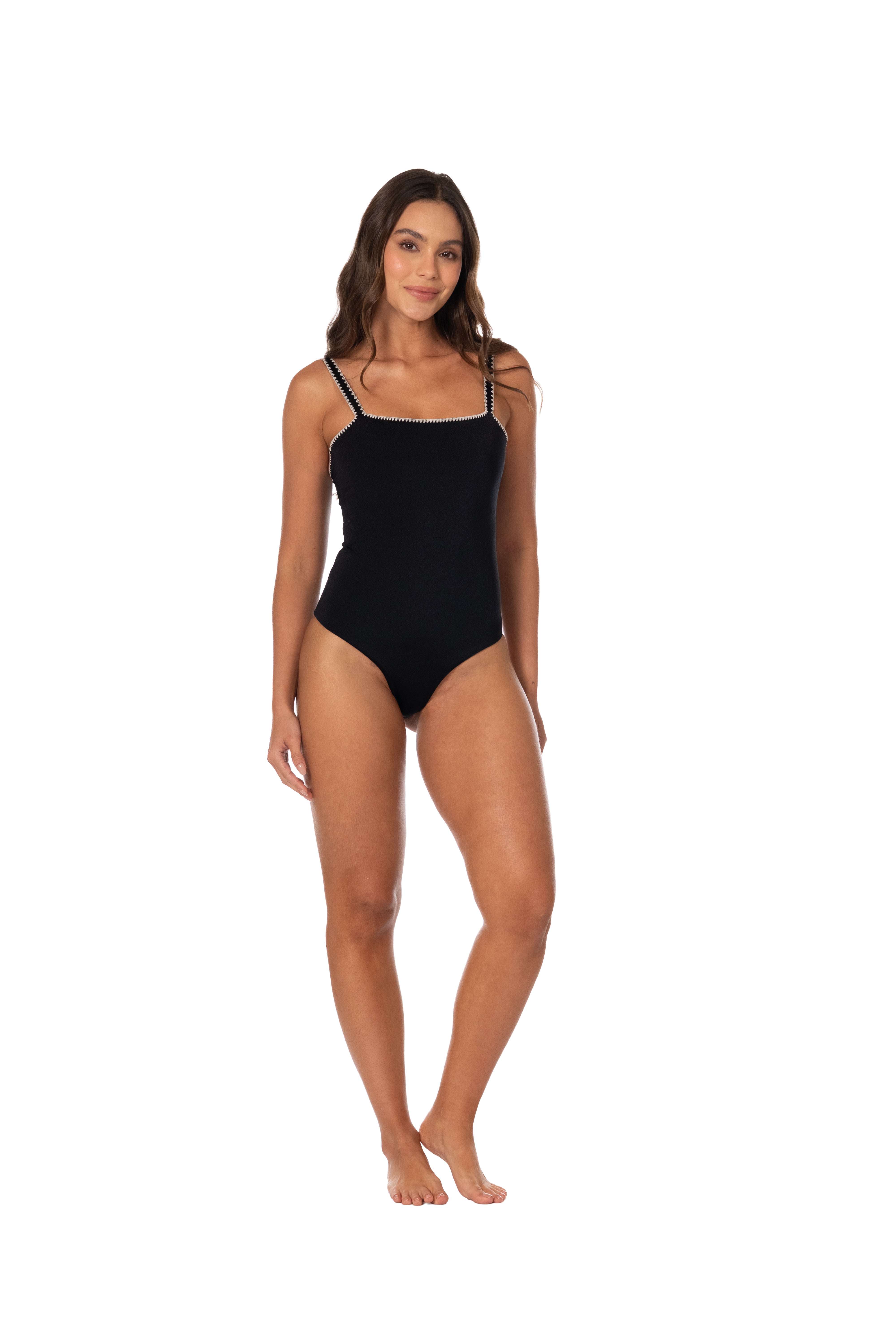 IM BLACK STRAIGHT ONE PIECE
